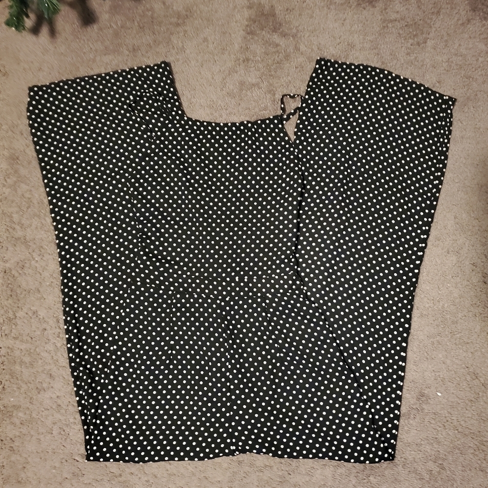 Bebop Lace up Back Wide Leg Jumpsuit - Picture 5 of 12